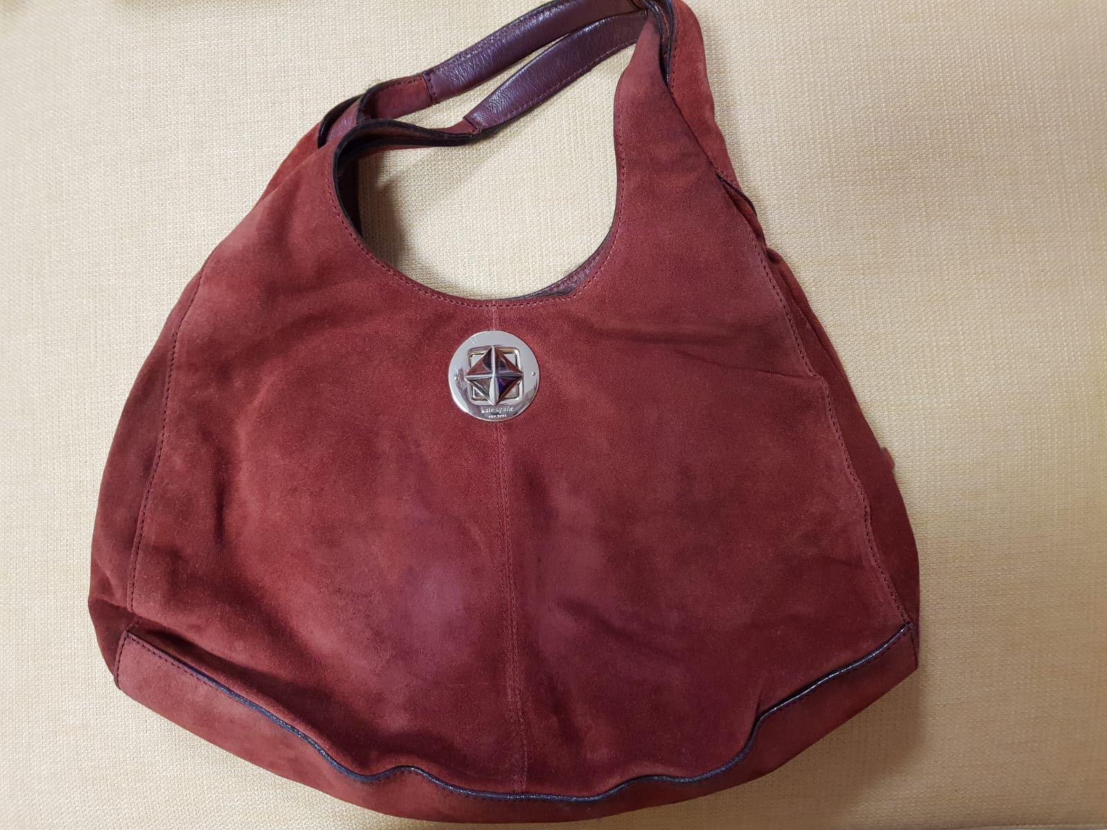 Kate spade shop suede purse