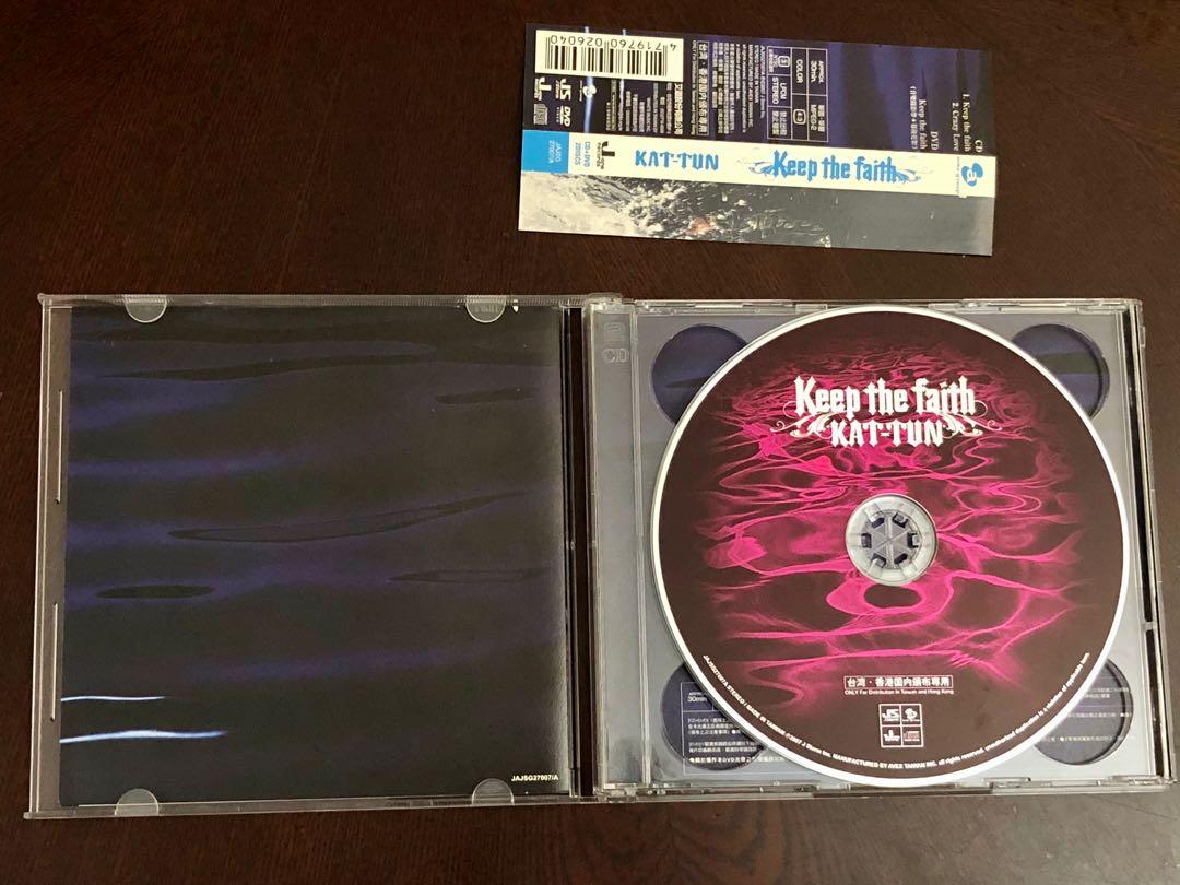 KAT-TUN - Keep the faith CD + DVD（KATTUN 龜梨和也上田龍也中丸雄一