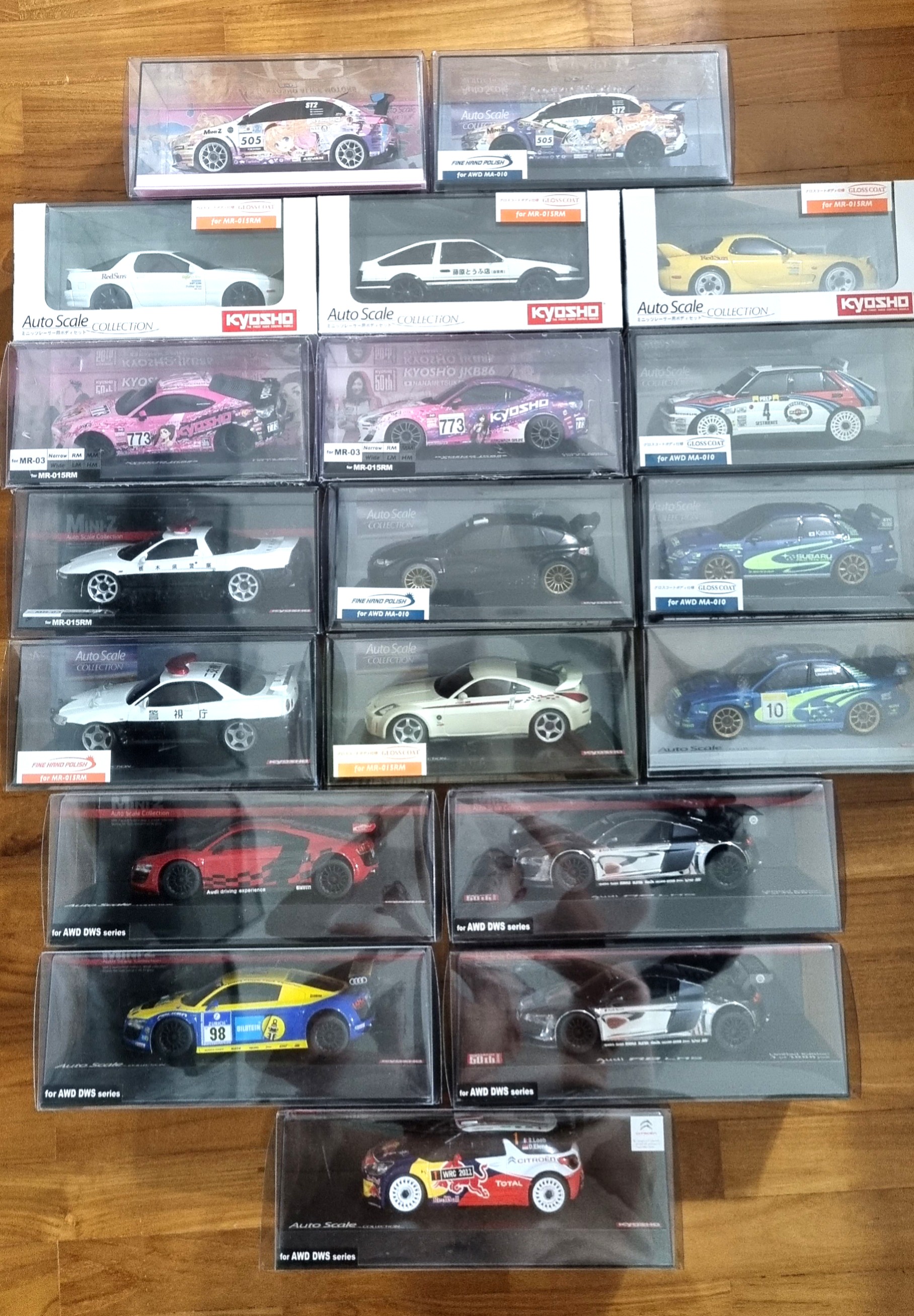 Kyosho mini z body shell hotsell