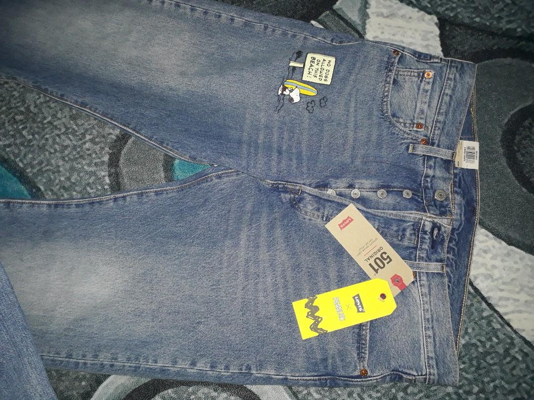 Levis 501 snoopy clearance