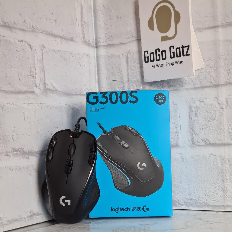 Logitech G300s Wired Gaming Mouse 2 500 Dpi Rgb Lightweight 9 Programmable Controls Electronics Computer Parts Accessories On Carousell