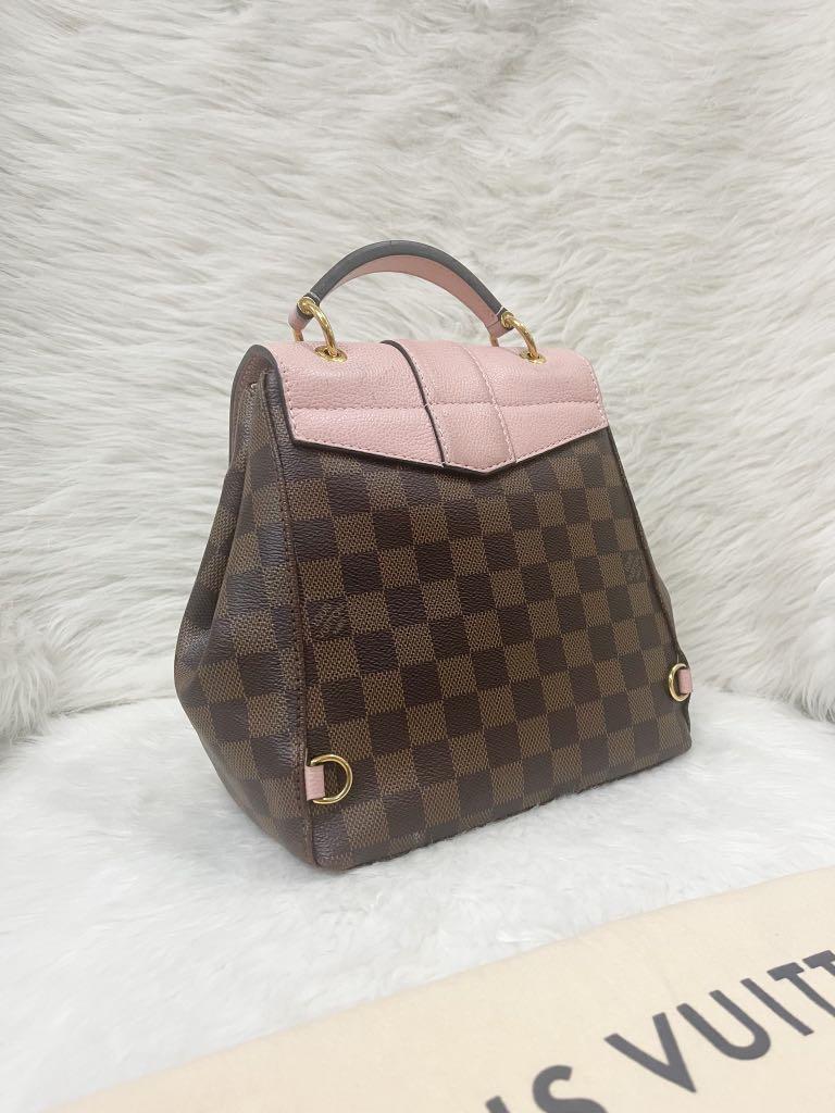 Louis Vuitton Clapton Backpack Magnolia Pink Damier Ebene, Luxury, Bags &  Wallets on Carousell