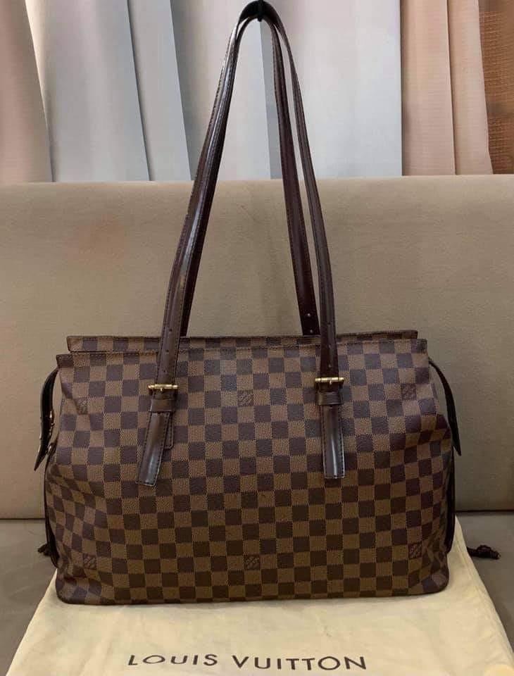 Authentic Louis Vuitton Damier Chelsea Shoulder Tote Bag N51119 LV H9590 -  The ICT University