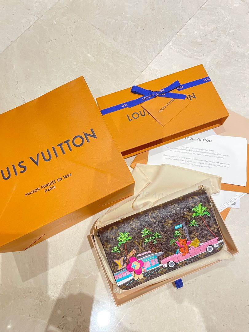 New* Louis Vuitton Felicie Pochette Christmas Edition