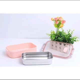 Lunch Box Stainless Steel Thermos Bento Box Leakproof Food Container Thermal Lunchbox