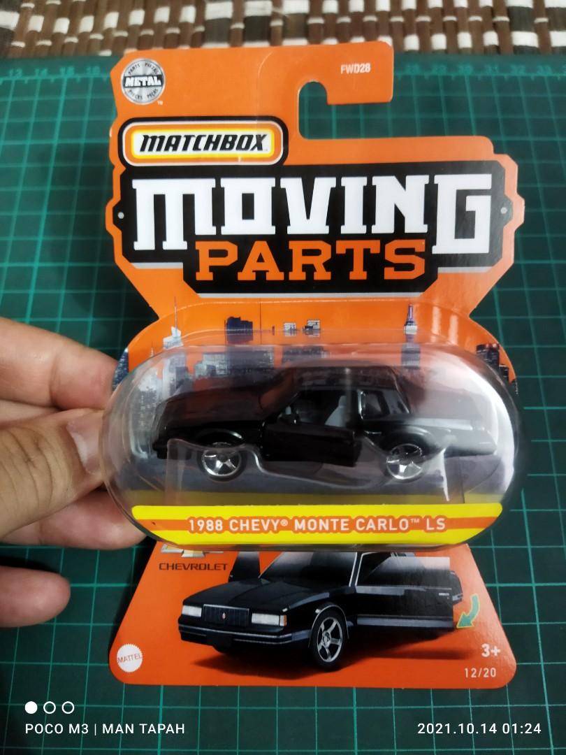 2021 Matchbox Moving Parts 1988 Chevy Monte Carlo LS