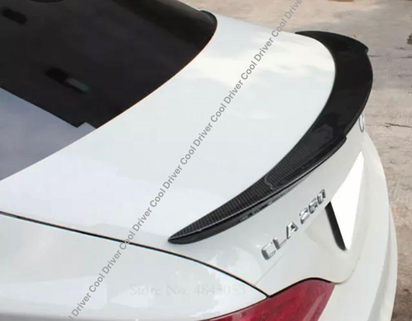 Mercedes Benz CLA C117 W117 FD style Carbon Fiber Spoiler 碳纖維