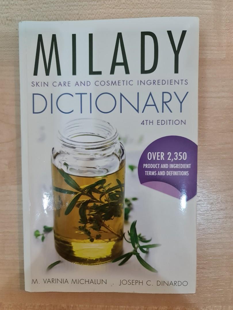 Milady skin care and cosmetic ingredients book 4th edition ...