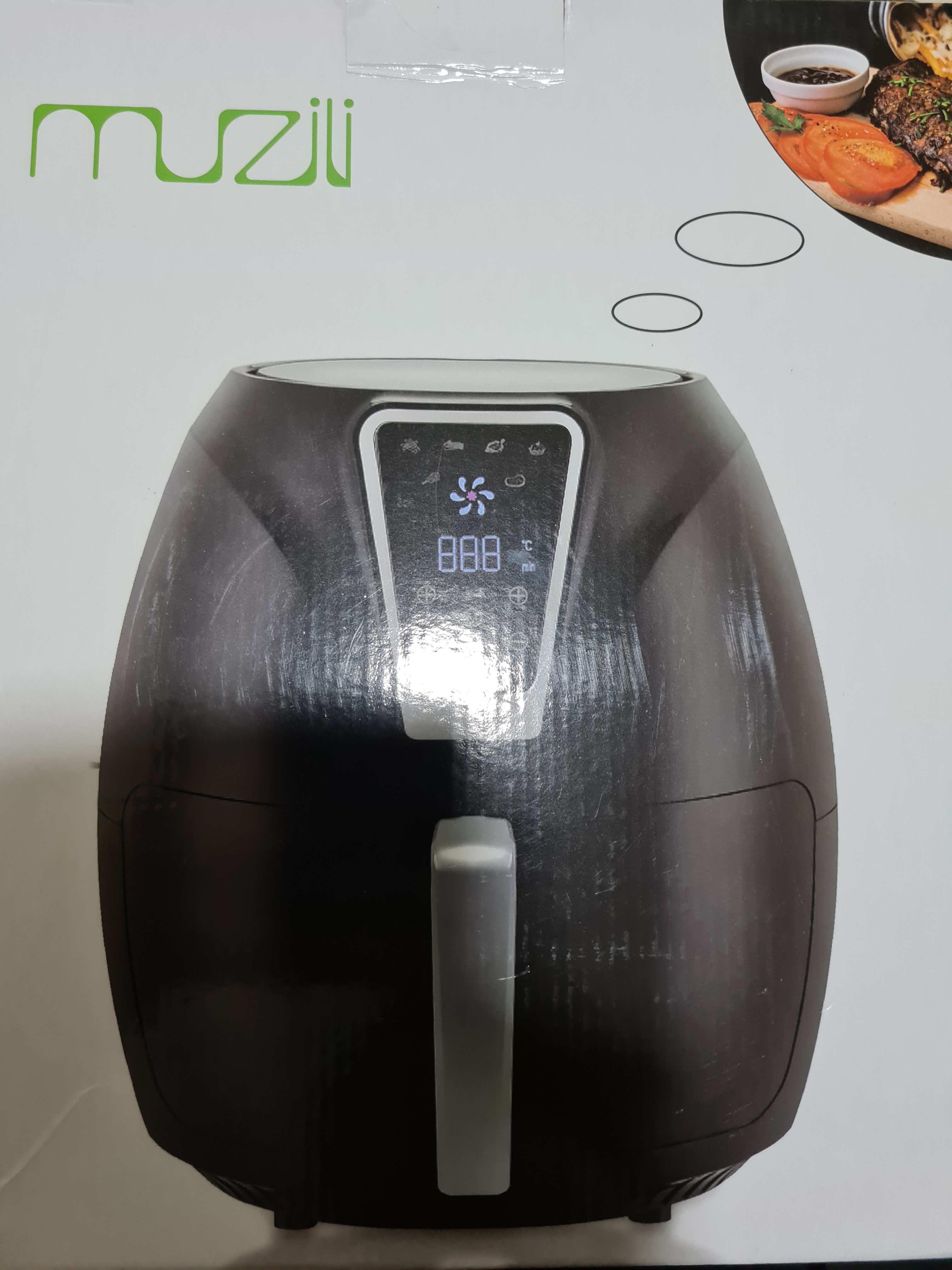 Muzili Air Fryer, TV & Home Appliances, Kitchen Appliances, Fryers on