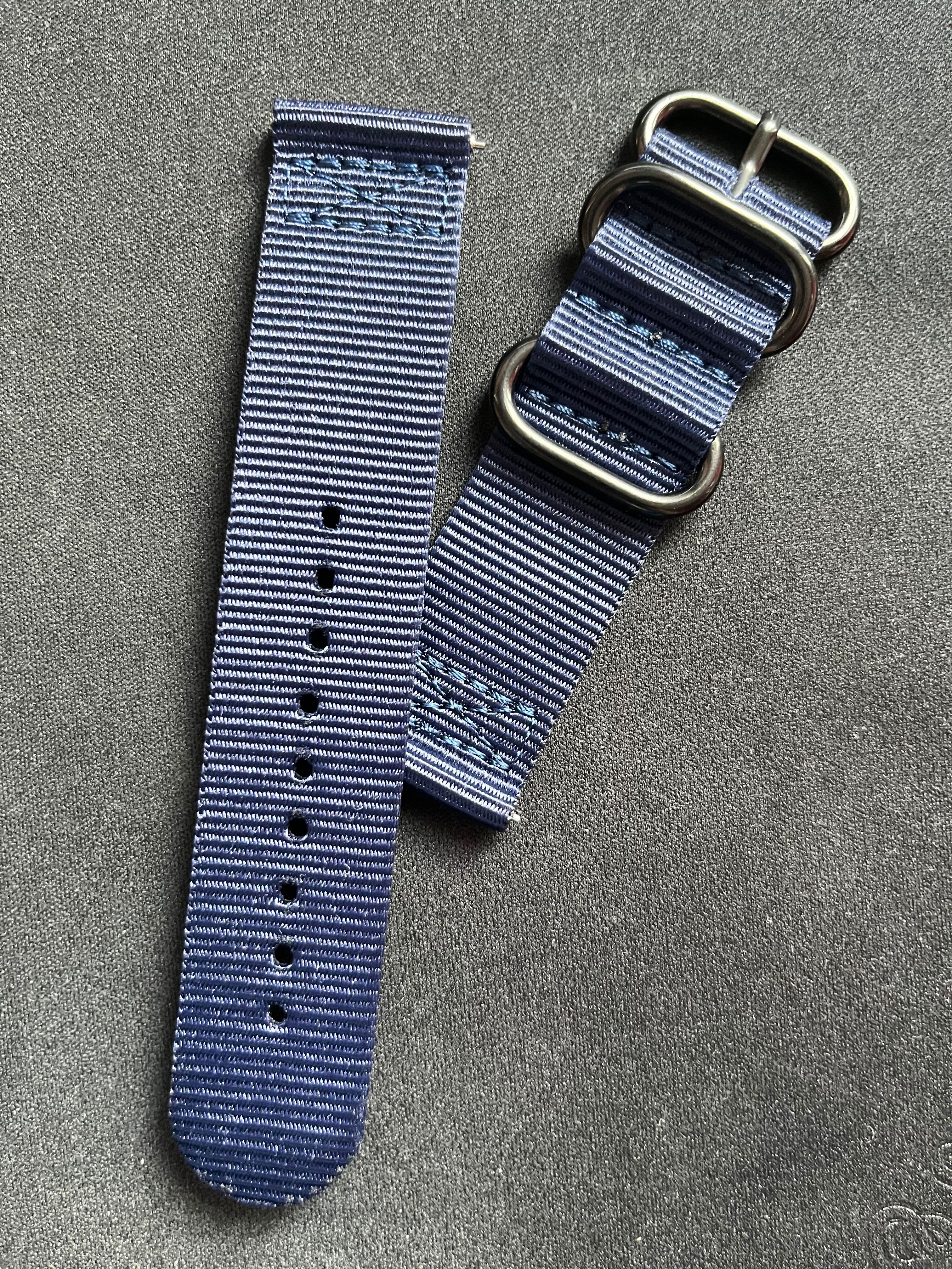 Quick release discount nylon watch straps
