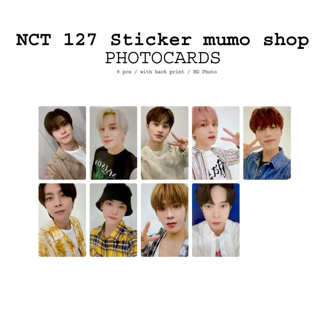 nct 127 sticker mumo shop japan photocards please read the note hobbies toys memorabilia collectibles k wave on carousell