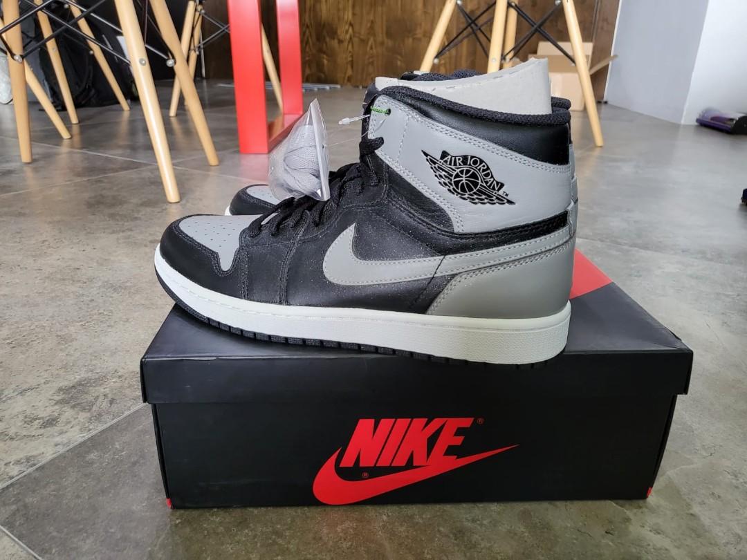 Nike air jordan 1 on sale shadow grey