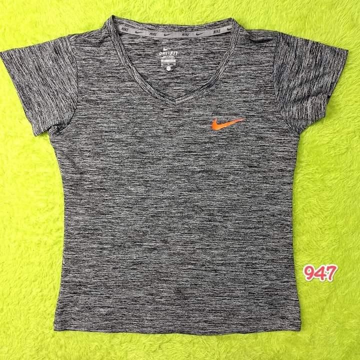 NIKE DRI FIT RUNNING V NECK- TEE SPORT 