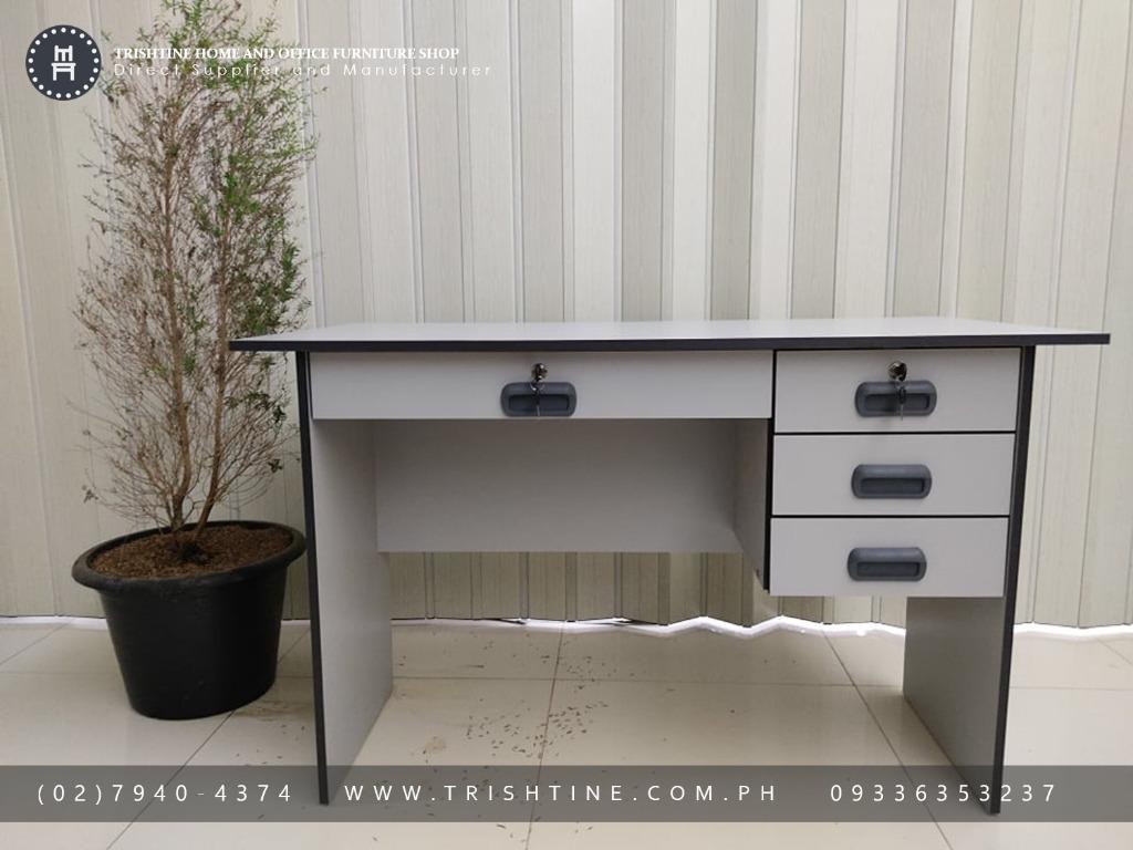 #Office Table (MDF board) with Side Drawer and Small Cabinet with lock# (Category: Other Home Furniture) located in Quezon City. Submitted by skyler-22 (Listing ID 1119273273, Image 2). Description: Negotiable Price and High Quality Condition. Free Installation and Delivery within Metro Manila. PM FOR MORE DETAILS!!!! Telephone : 940-4374/692-1235/ 504-18-15 Mobile : 09977281536 / 09092695882 Look For: Reign Email: reign.trishtineofficefurniture(