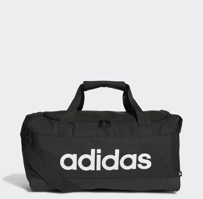 Original Adidas Essentials Logo Duffel Bag, Sports Equipment, Other Sports  Equipment and Supplies on Carousell
