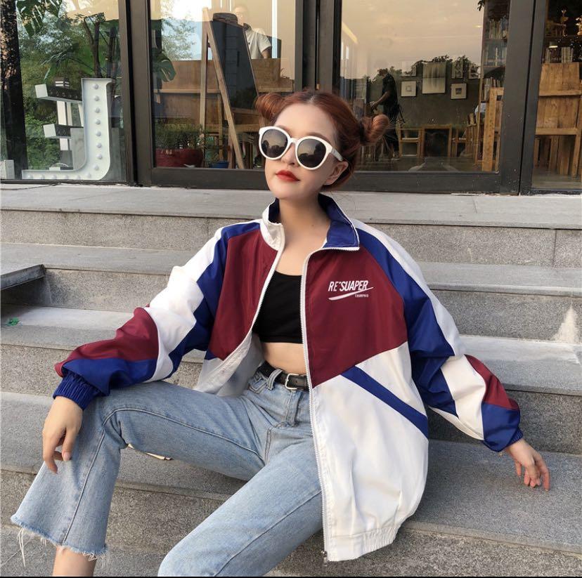 oversized windbreaker