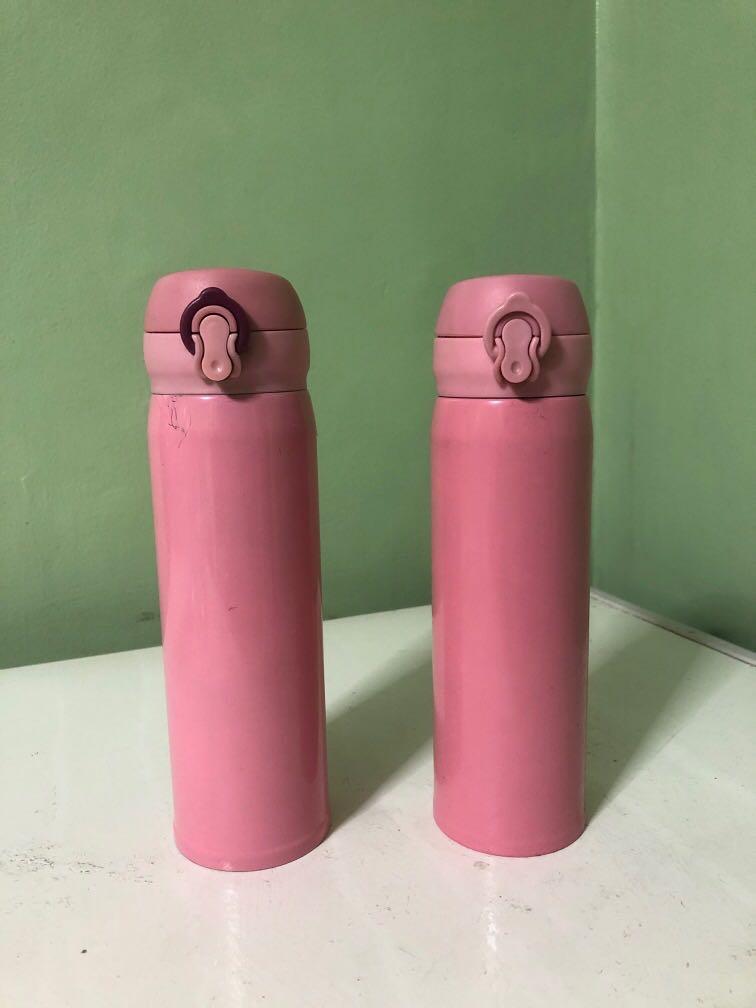 Pink Water Bottles/Jugs, Furniture & Home Living, Kitchenware