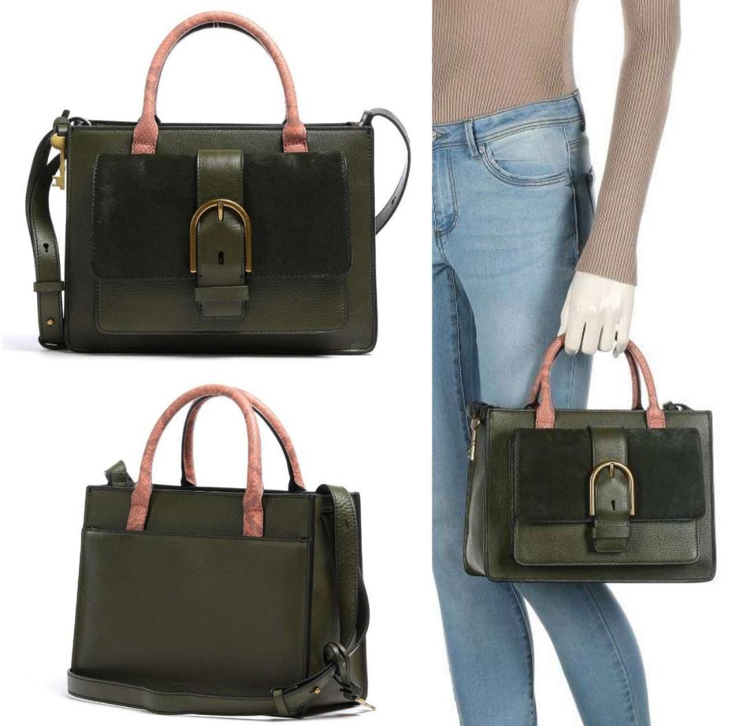 Fossil wiley satchel on sale