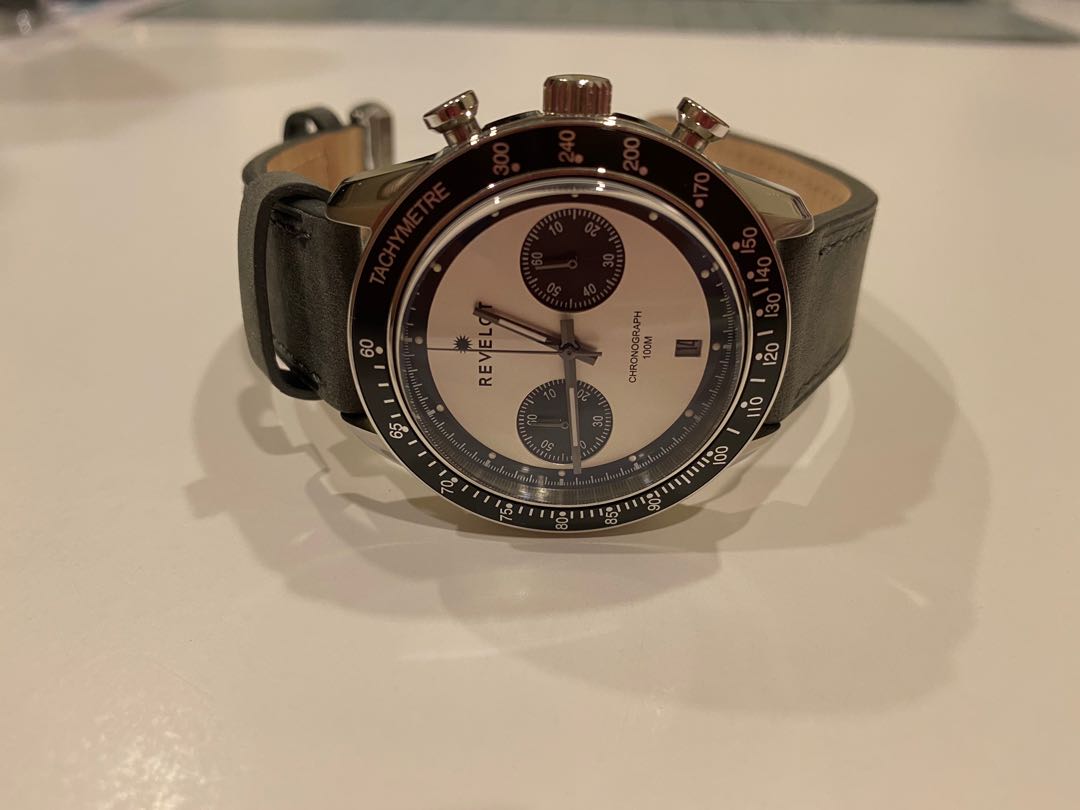 Revelot Racer Quartz Chronograph watch, Men's Fashion, Watches ...