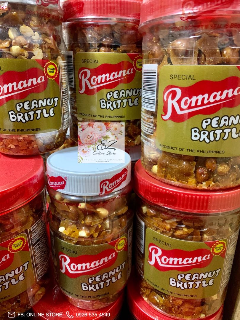 Romana Peanut Brittle, Food & Drinks, Local Eats on Carousell