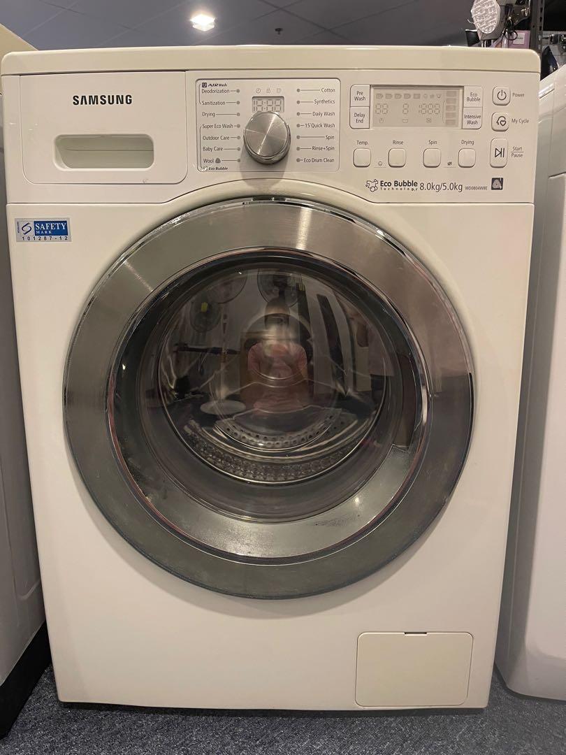 Samsung wd0804w8e washer dryer sale