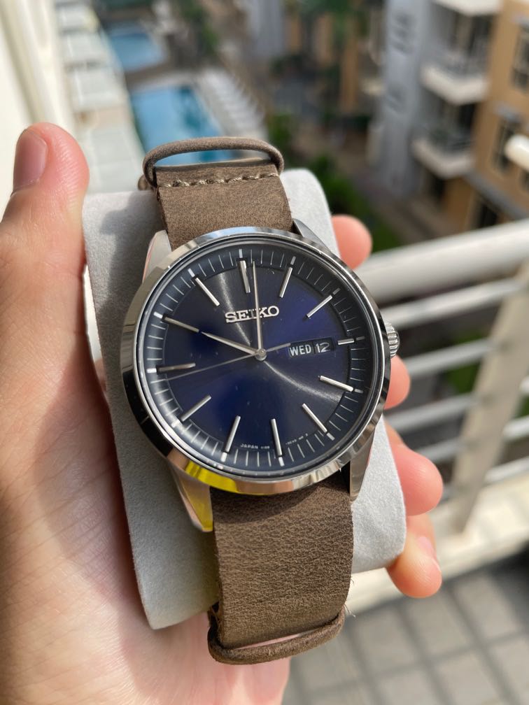 Seiko SBPX121 Solar, Luxury, Watches on Carousell