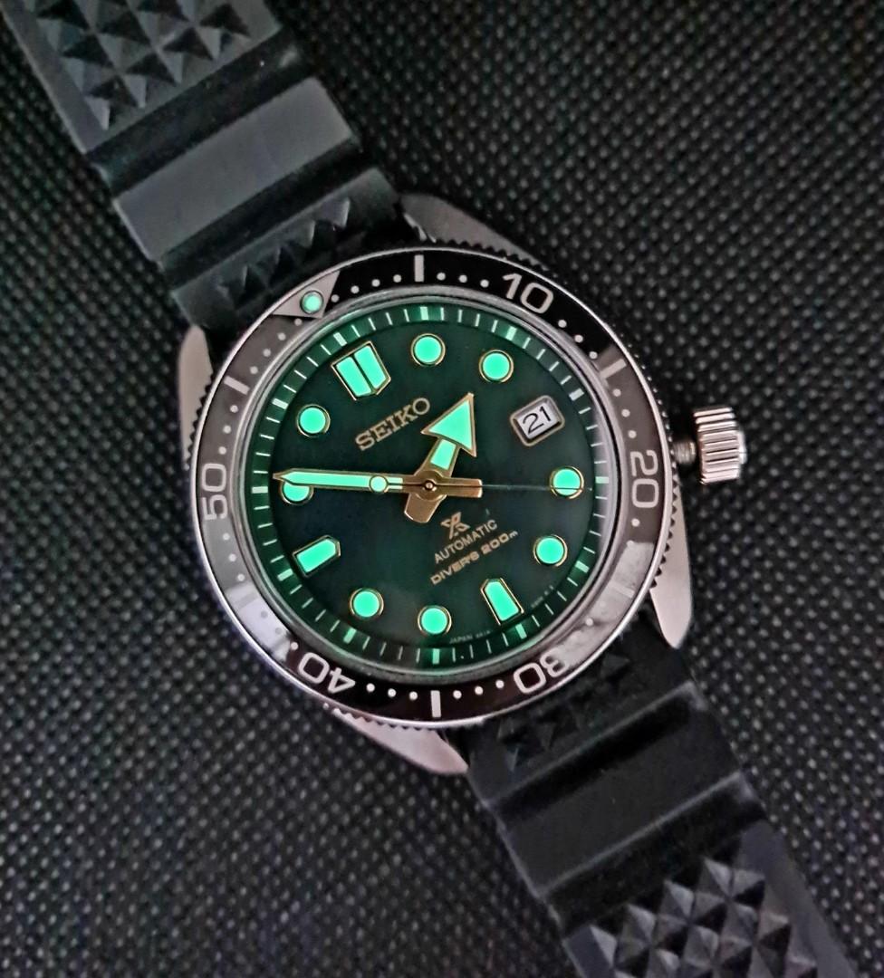Seiko SPB105 MM200 Dark Green Sunset, Men's Fashion, Watches ...