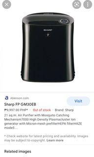 SHARP FP GM30  WITH MOSQUITO CATCHER