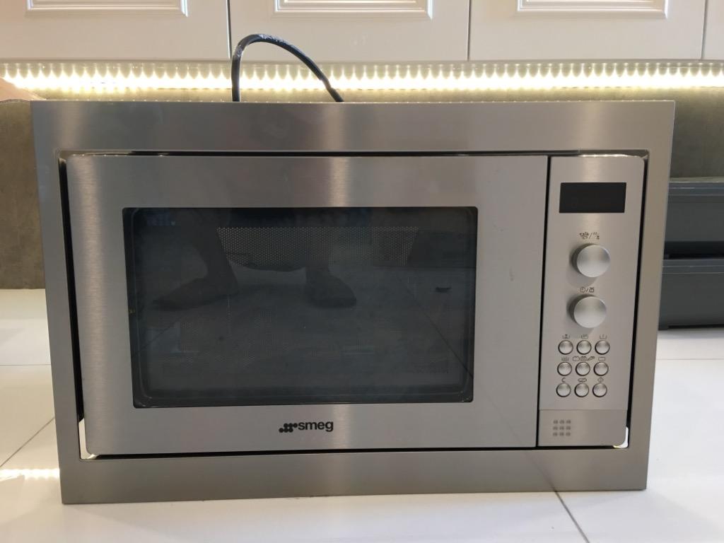 Smeg Microwave Oven FMA25X Builtin electric combination microwave oven