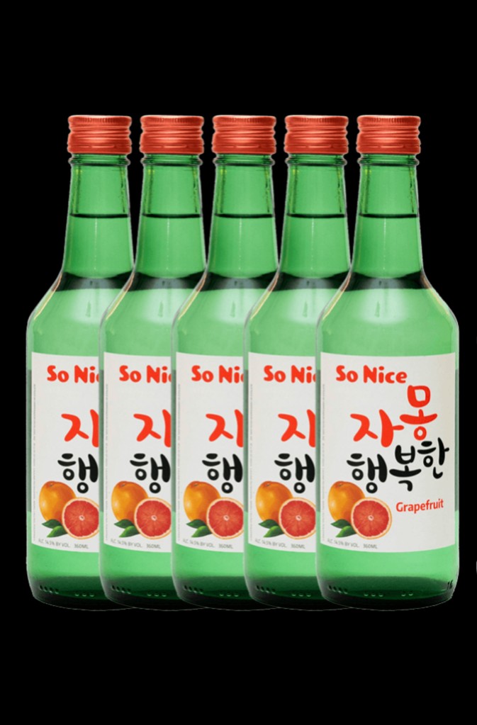 So Nice Grapefruit Soju (5's), Food & Drinks, Beverages on Carousell