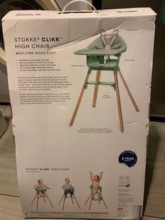 全新未拆Stokke® Clikk™ High Chair 兒童餐椅