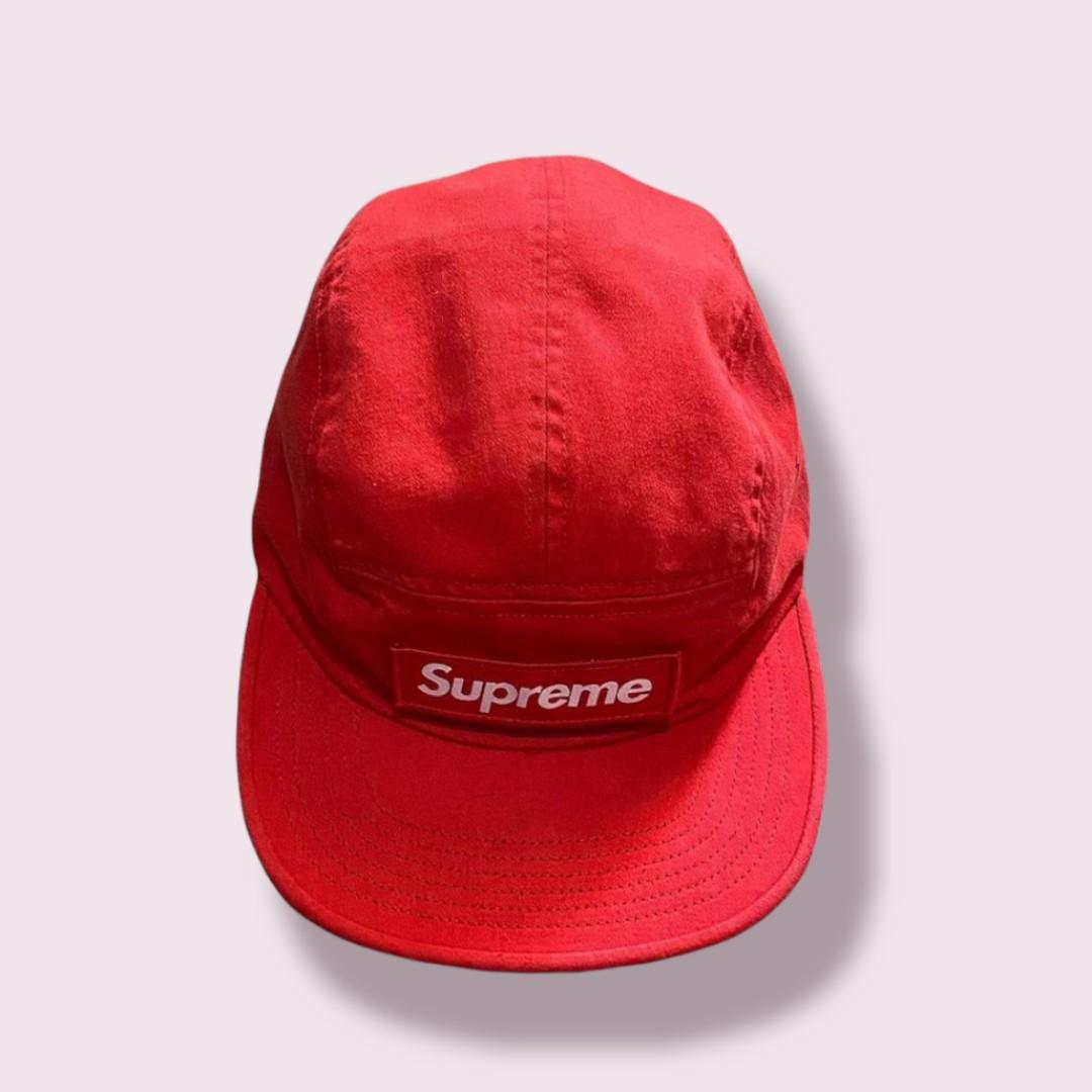 Supreme SS19 Military Camp Cap (Red 