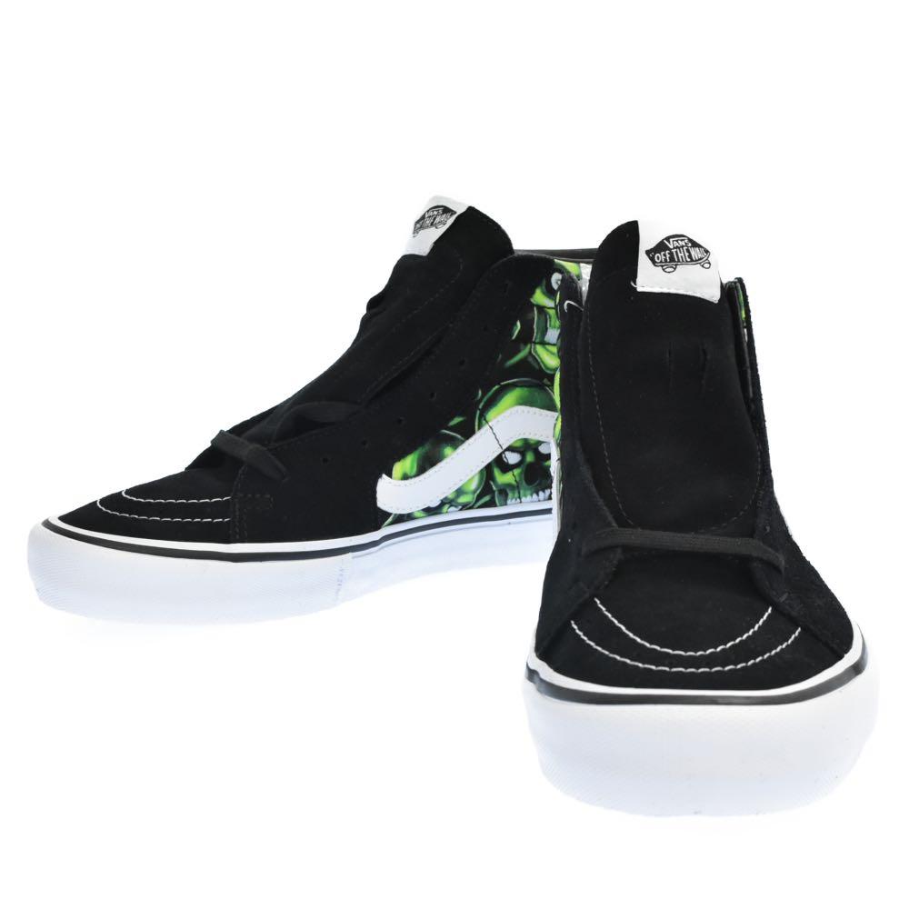 Supreme vans green skull discount