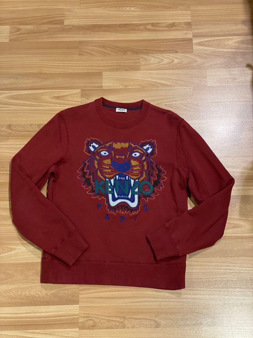 Maroon kenzo sweater store