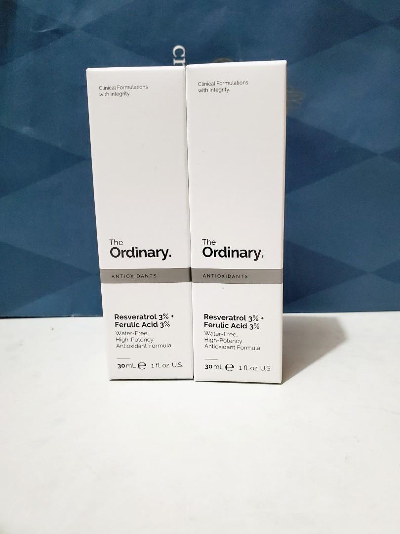 The Ordinary Resveratrol 3 + Ferulic Acid 3 The Ordinary Antioxidants