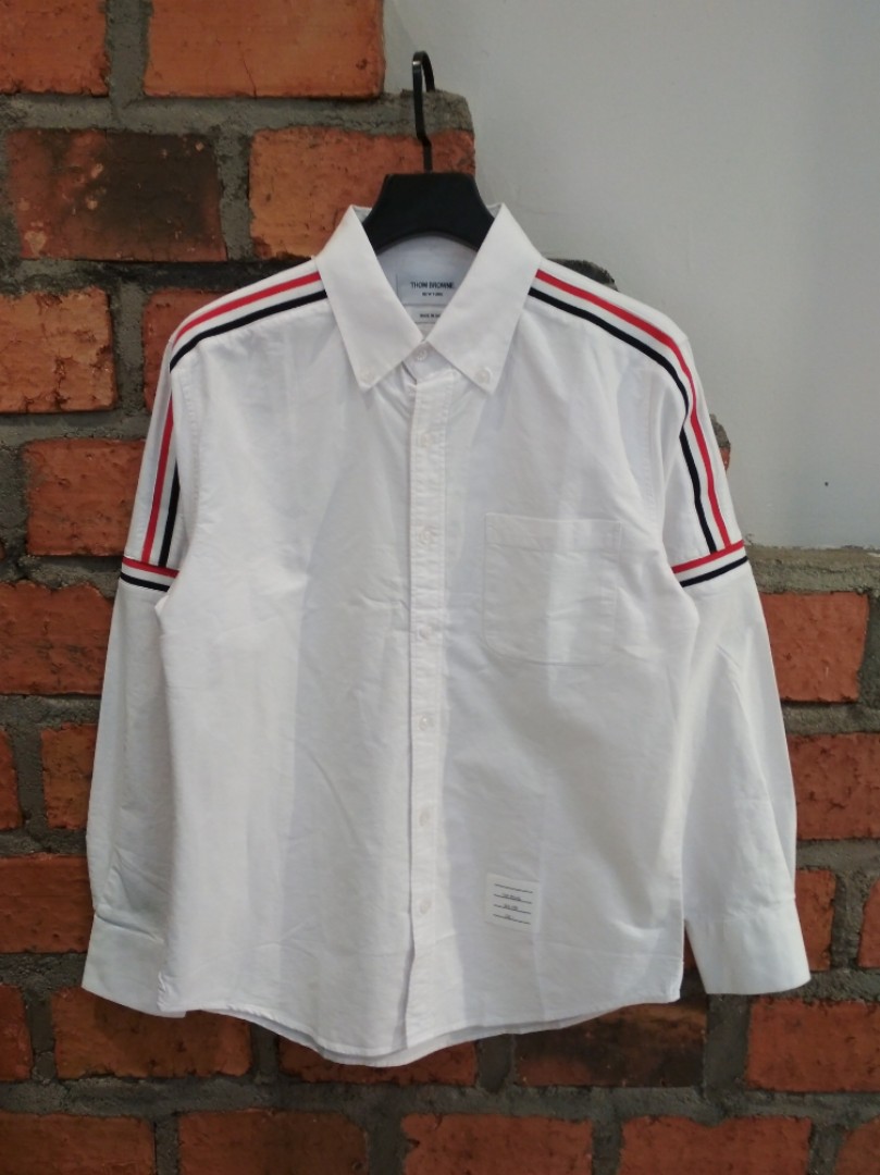 Thom Browne Shirts, Fesyen Pria 