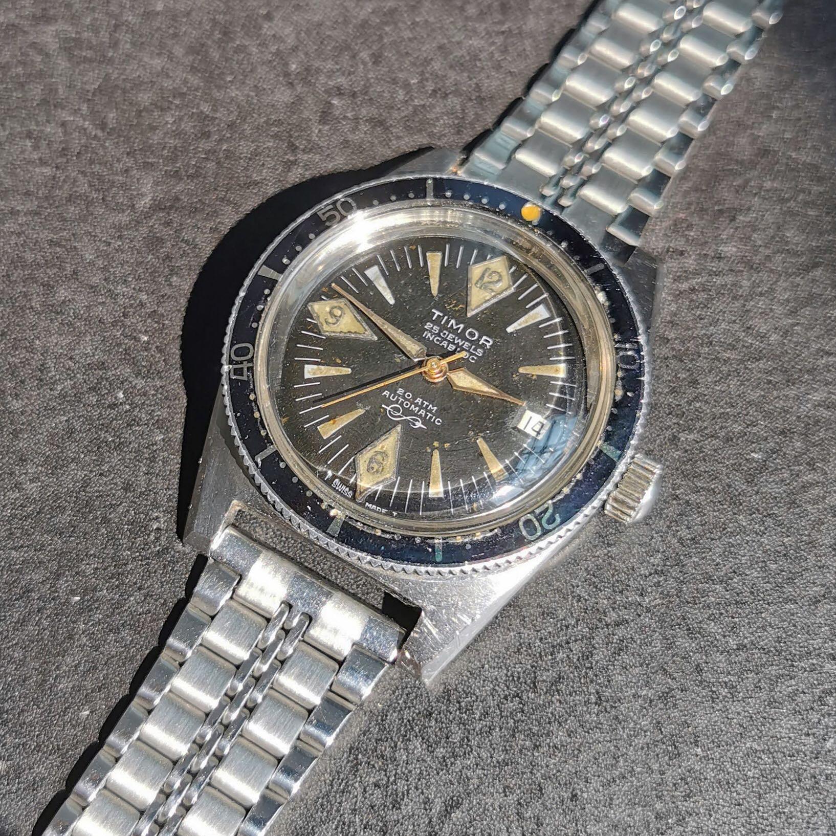 Vintage skin hotsell diver watch