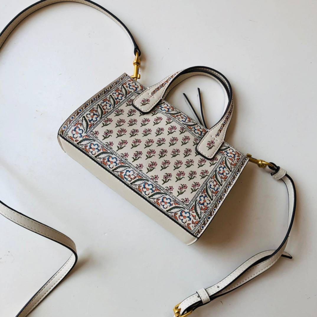 Ella Printed Micro Tote: Women's Designer Crossbody Bags