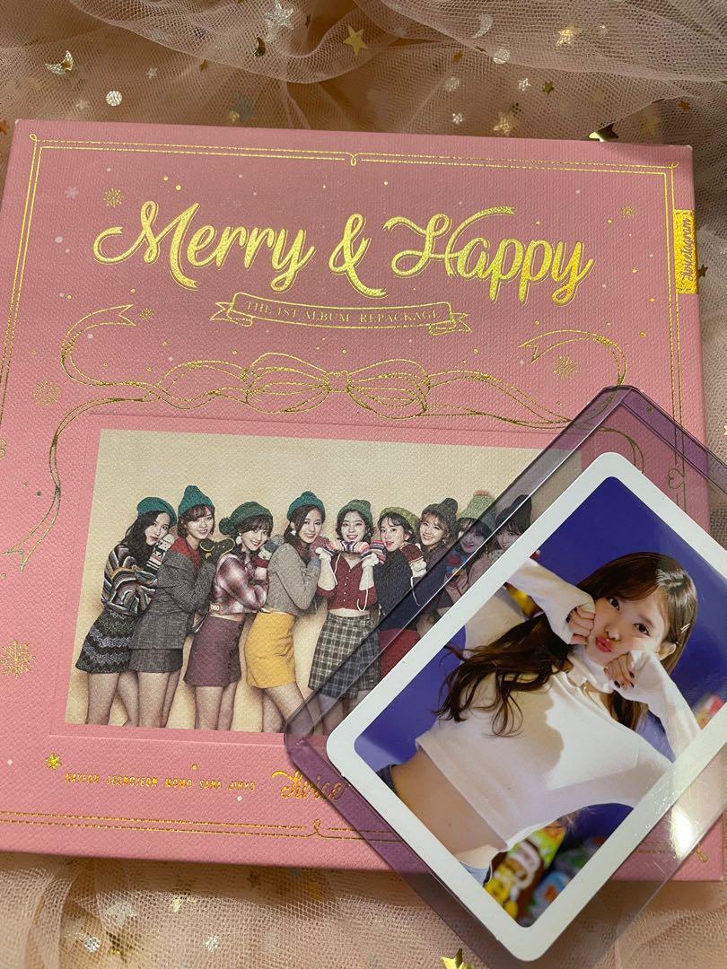 Twice官方專輯子瑜cd Merry Happy 九張特典卡 興趣及遊戲 古董收藏 韓流 Carousell Twice官方專輯子瑜cd Merry Happy 九張特典卡 興趣及遊戲 古董收藏 韓流 Carousell