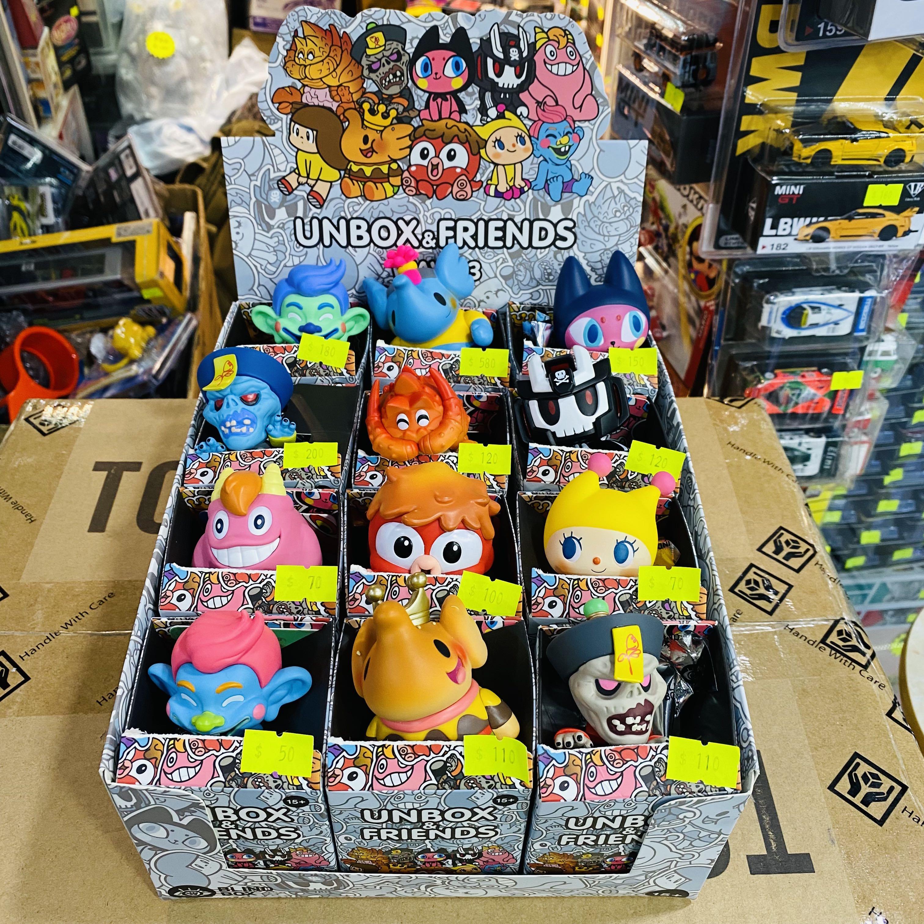 Unbox and friends blind box shop