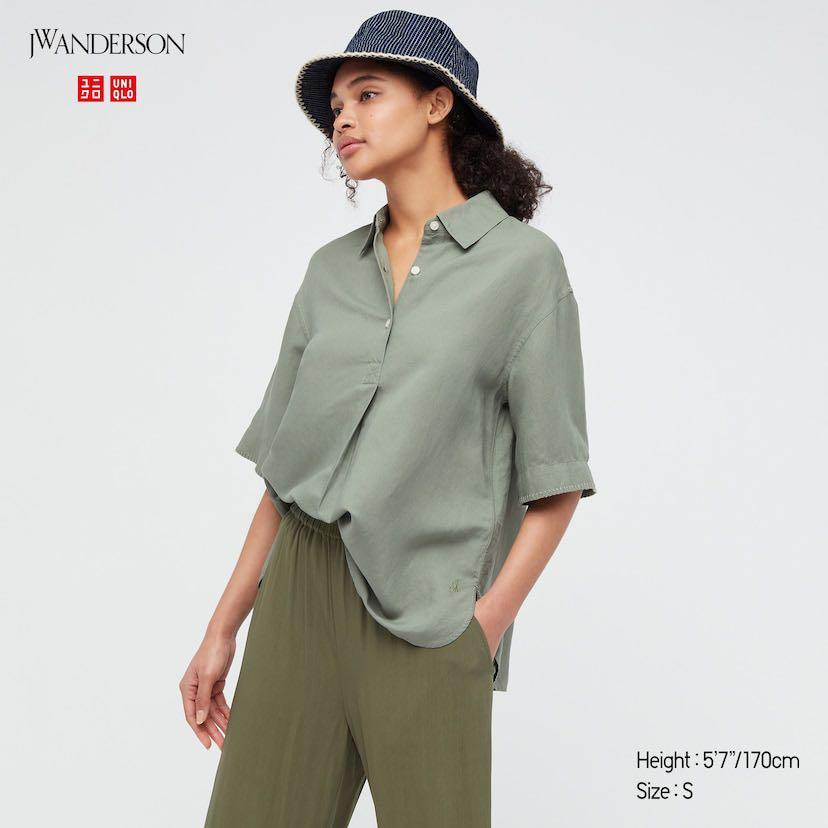 Linen pullover on sale shirt women's