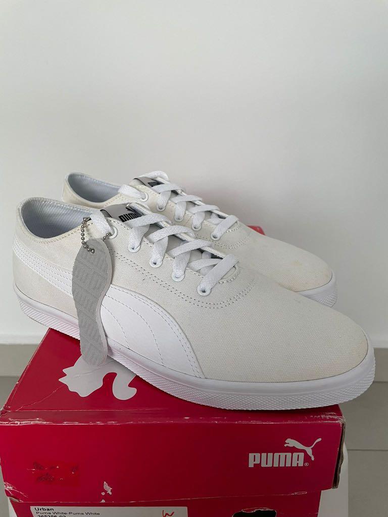 Puma urban outlet white sneakers