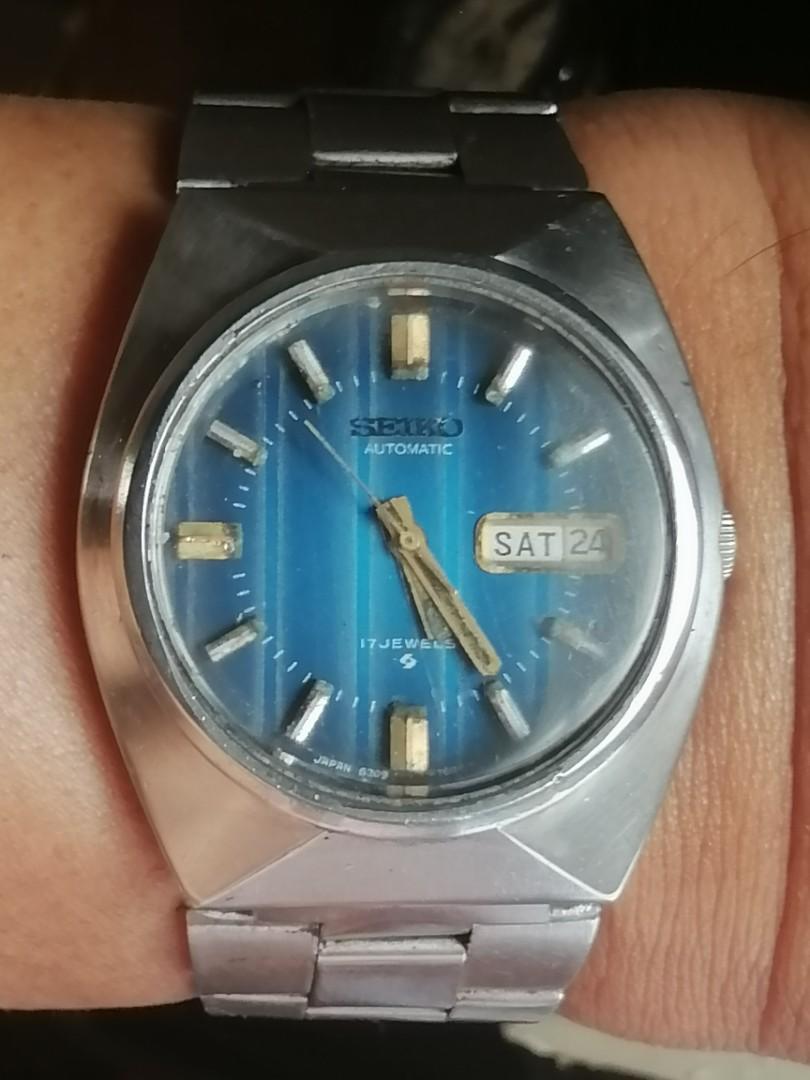 VINTAGE SEIKO 17 JEWELS (6309-7009), Men's Fashion, Watches & Accessories,  Watches on Carousell