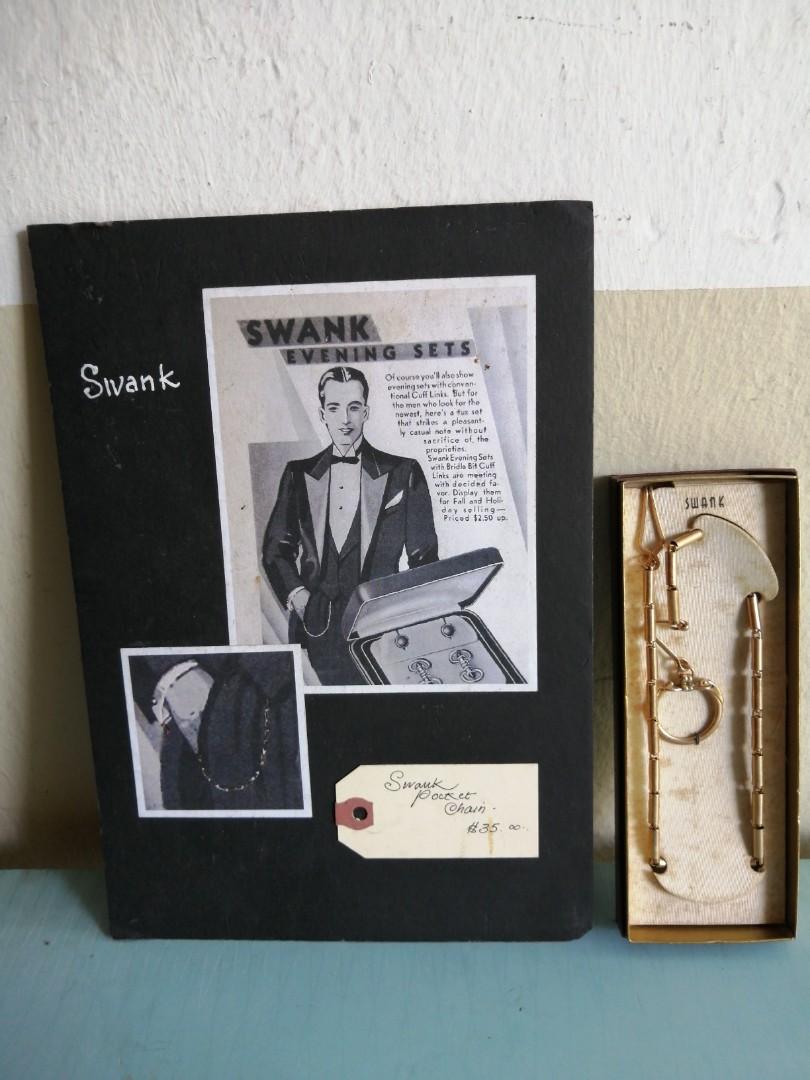 Swank pocket clearance watch chain