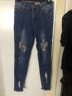 Women’s Ripped Denim Jeans