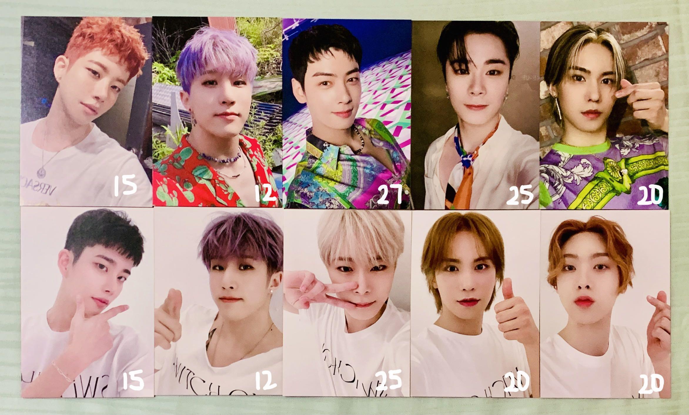 [WTS] Astro Switch On Photocards Polaroids Postcards Lyrics Books