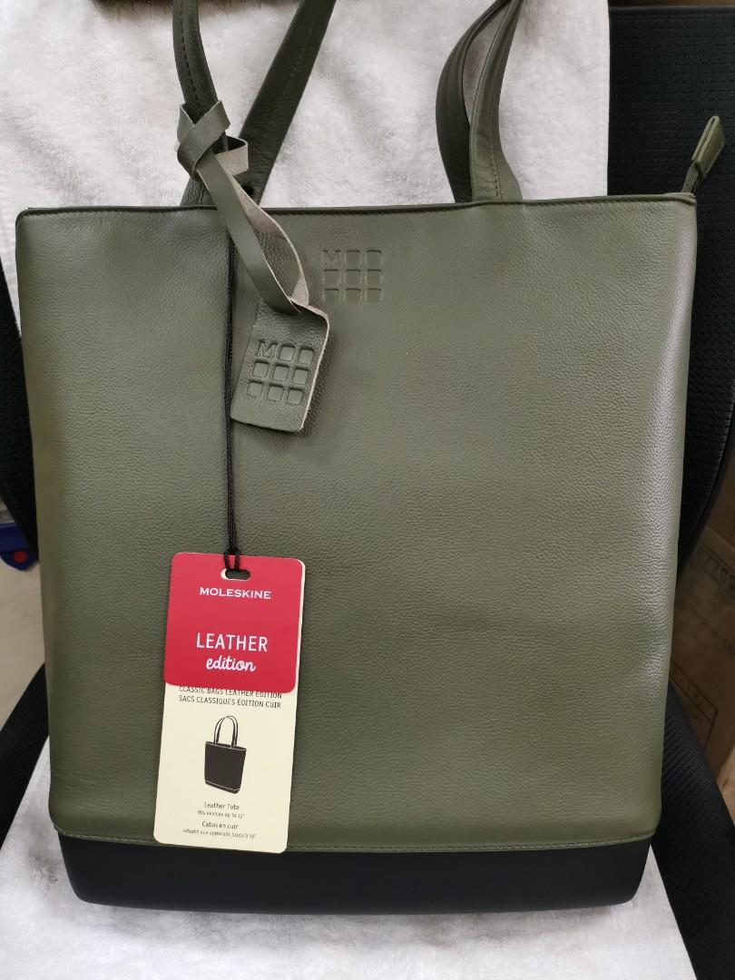 WTS Moleskine Leather Tote