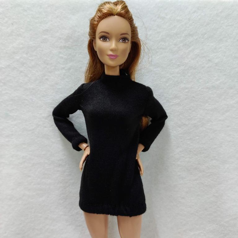 knee length dresses for ladies Barbie Long Sleeve Gown – Style Theory main image 0