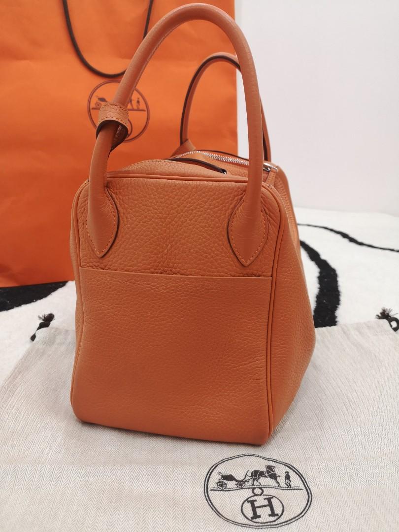 Hermes Feu Evercolor Lindy 30 Bag – The Closet