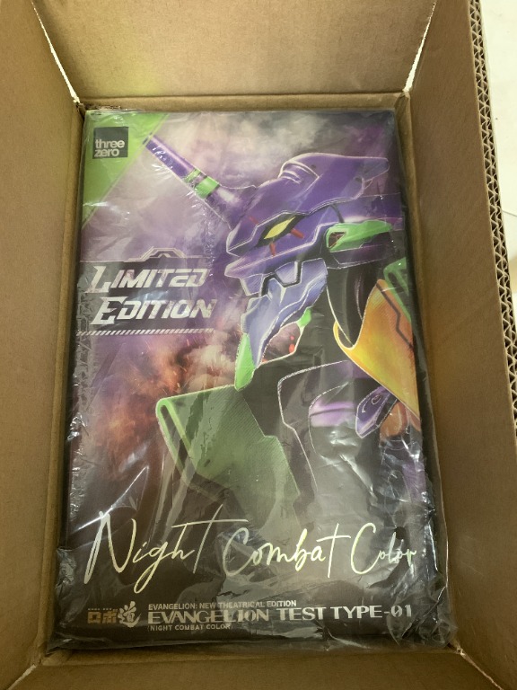 全新現貨ThreeZero Eva Night Combat Color 初號機夜戰版, 興趣及遊戲